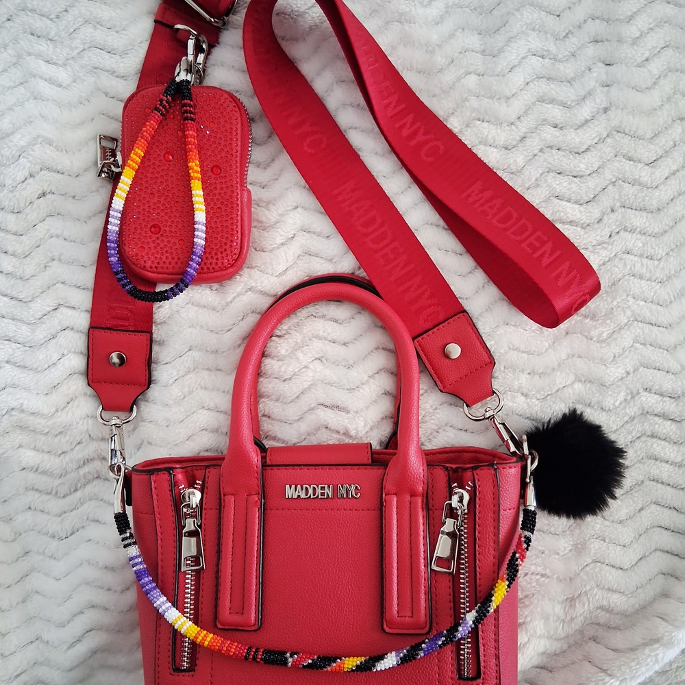 Red Women's Satchel Bag